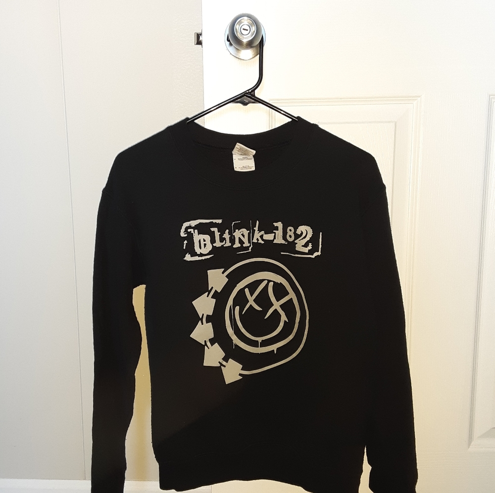 Blink 182 crewneck sweater